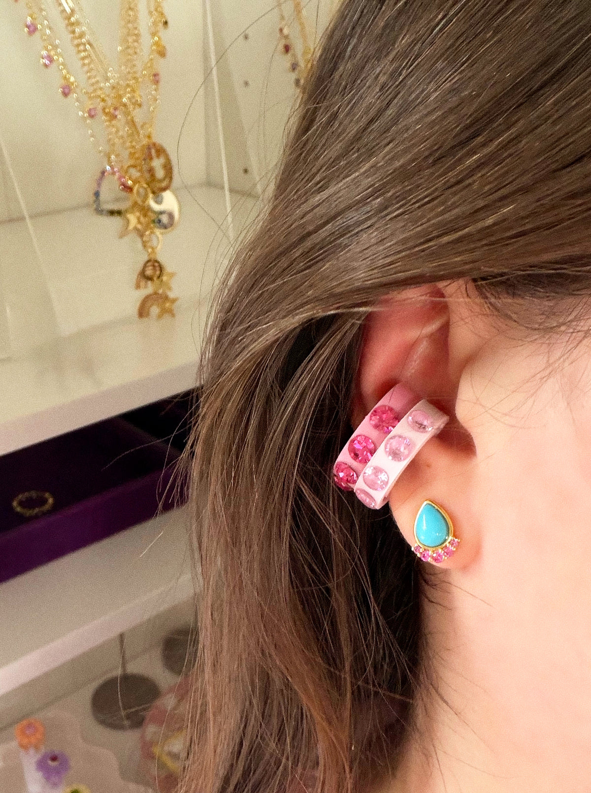DROP EARRINGS