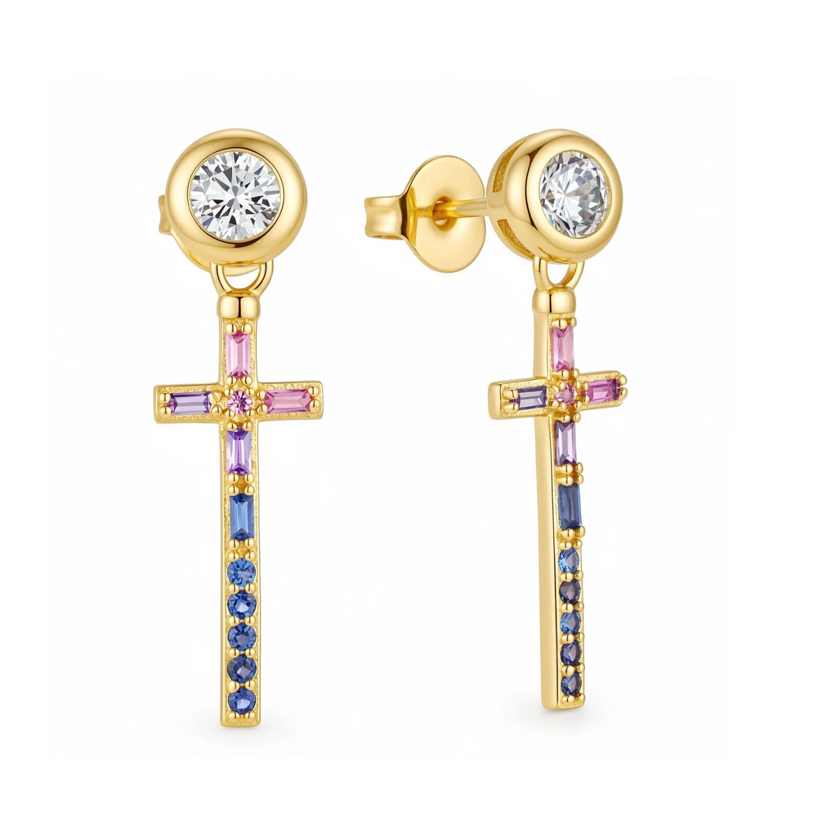 CROSS EARRINGS