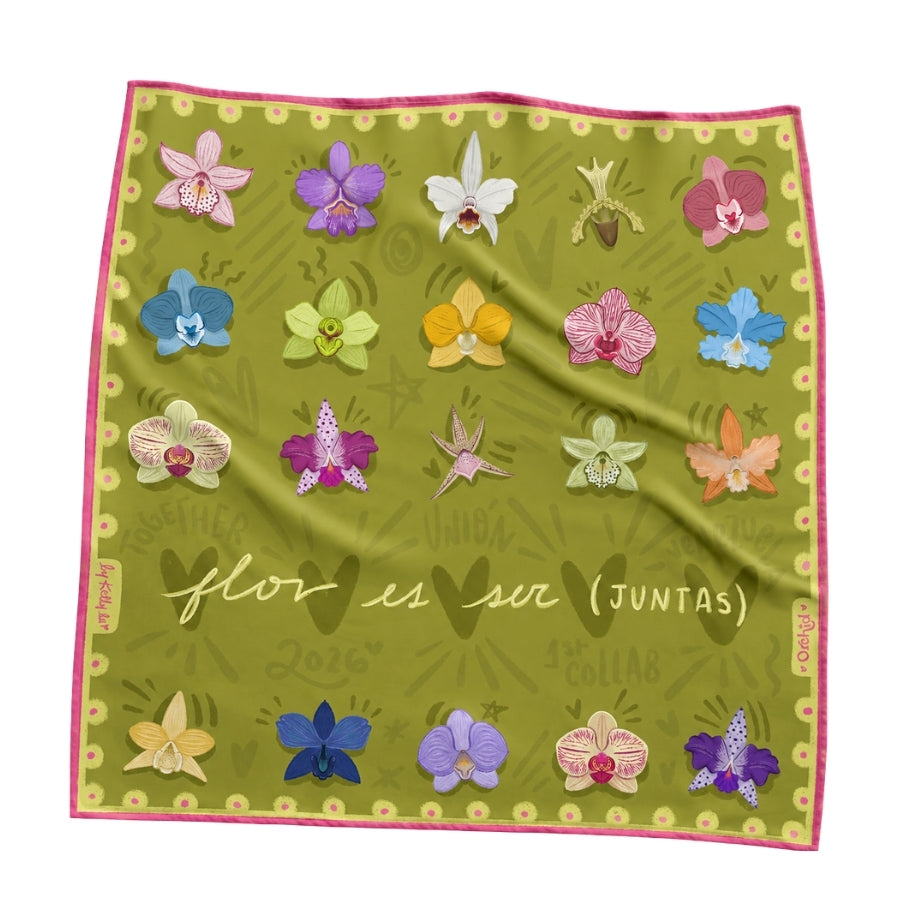 BANDANA FLOR ES SER (JUNTAS)