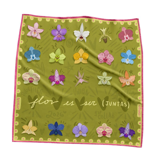 BANDANA FLOR ES SER (JUNTAS)