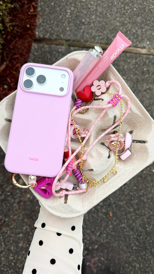valentines phone charm