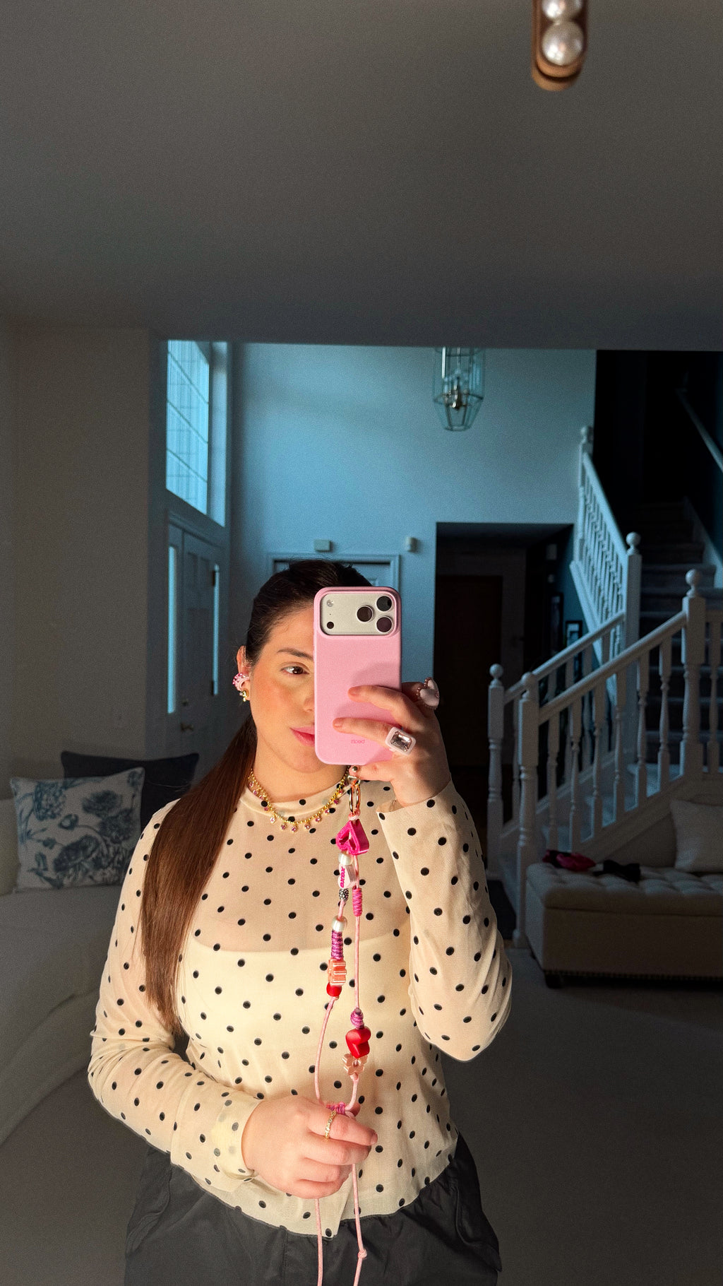 valentines phone charm