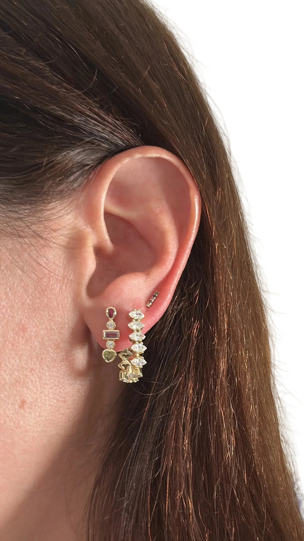 ORCHID STUDS