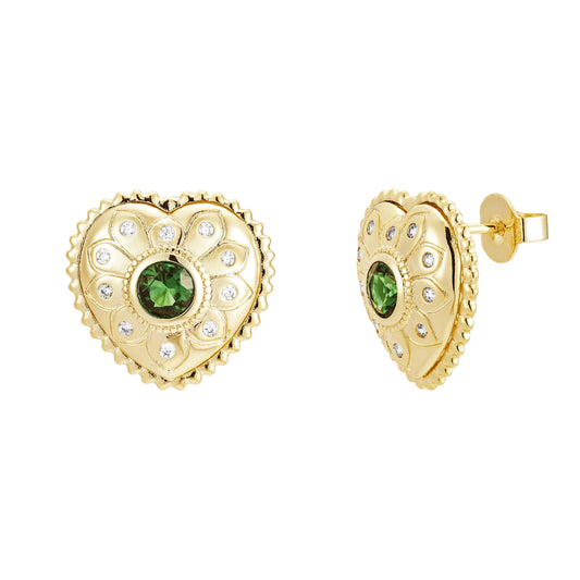 EMERALD STUDS