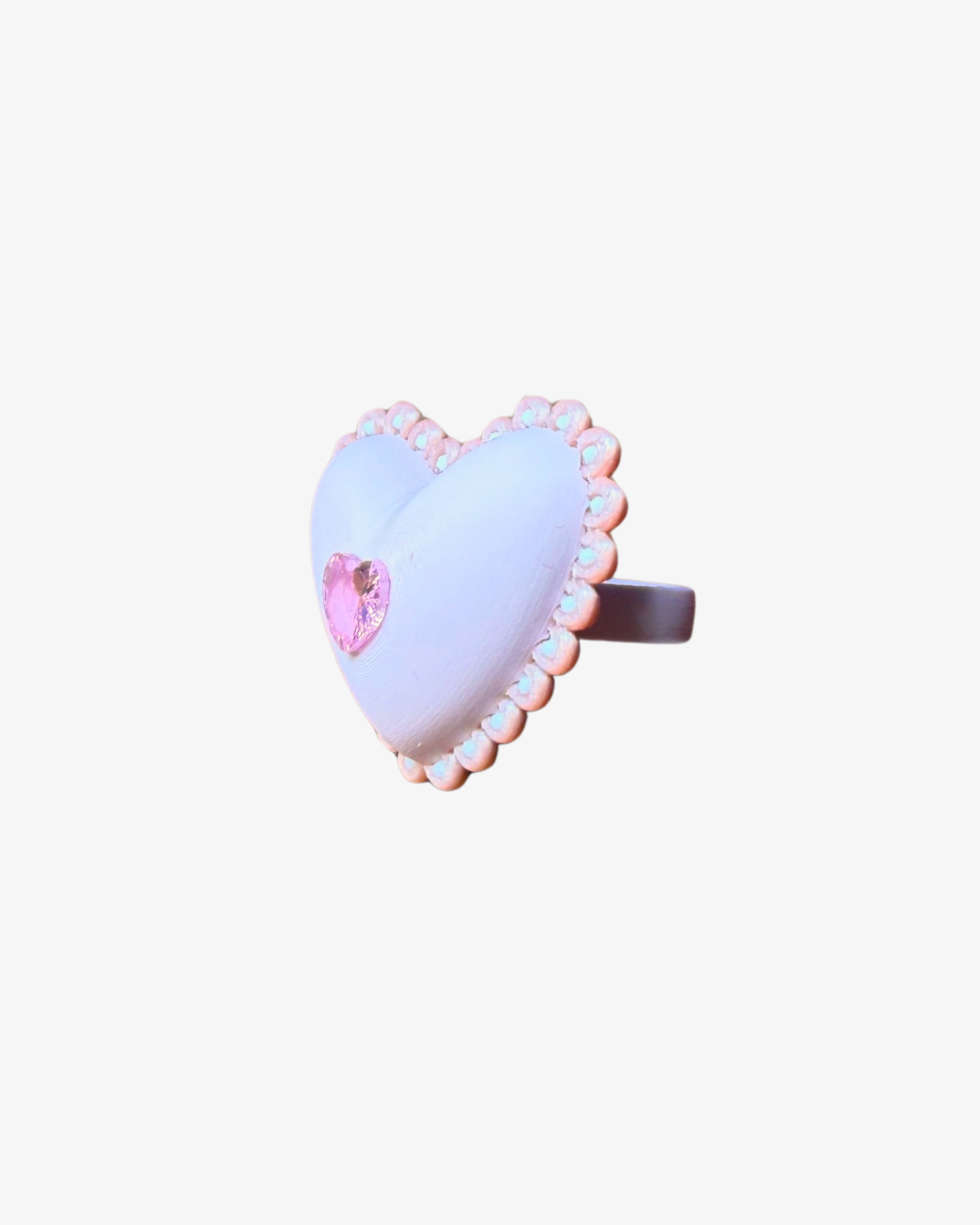 HEART PINK RING